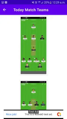 Best11 Teams android App screenshot 5